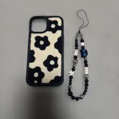 iPhone15ケース ストラップ付き