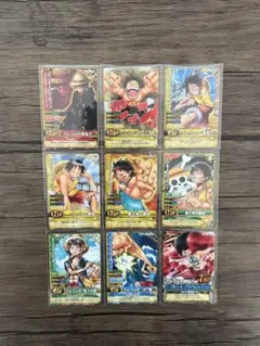 ワンピースカード　ベリーマッチ　ルフィ まとめ売り 9枚セット