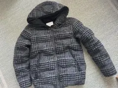 グレー ダウンジャケット