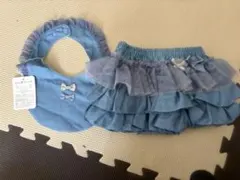 panpan tutu ライトブルー フリルスカート　スタイ