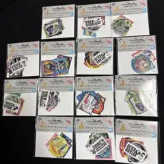 ジョジョの奇妙な冒険 一番くじ　J賞　ステッカー コレクション　14枚　9種