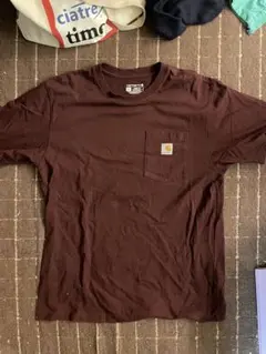 Carhartt バーガンディ Tシャツ Mサイズ