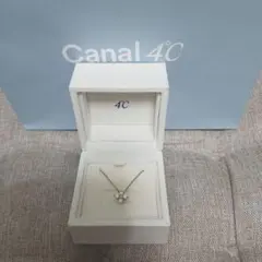 Canal 4℃ フラワーモチーフ ネックレス