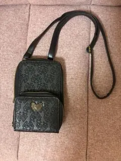 ANNASUI mini アナスイミニじゃばらスマホショルダーバッグ バタフライ