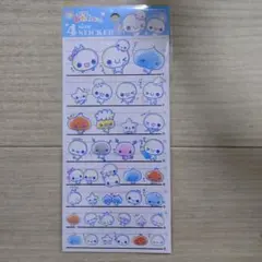 国内正規品 あわわちゃん 4サイズステッカー
