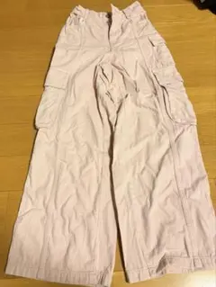 GU M150 カーゴパンツ　ピンクのサムネイル