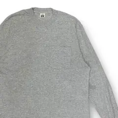 80s FRUIT OF THE LOOM フルーツオブザルーム　ロンT 無地