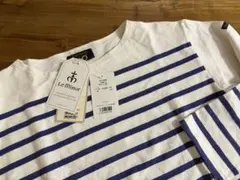 Le minor＊ルミノアJEANNE24パネルボーダーカットソー新品