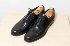 【 Barker 】Uチップ ブラック 黒 27.5-28cm Barker バーカー Uチップ イングランド製 | armee