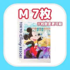 7枚　Mサイズ　ディズニー　ショップ袋　ショッパー　ミッキー　ディズニーランド