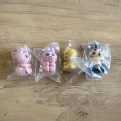 おぱんちゅうさぎ&んぽちゃむ　まちぼうけ　4体セット