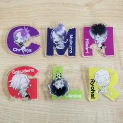 REBORN アクリルバッジコレクション クローム 骸 雲雀 獄寺 ランボ 了平
