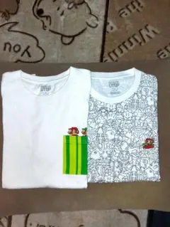 【UNIQLO】UT スーパーマリオ Tシャツ 2枚セット