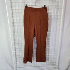 MARY QUANT　ヘムデイジーボタンポンチ パンツ　ブラウンのサムネイル