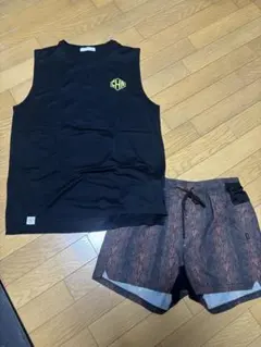 charbon シャルボン ランニング　上下