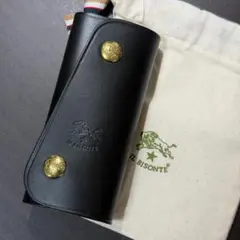 【新品未使用】イルビゾンテ キーケース(大) 黒 ブラック NERO