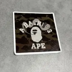 A BATHING APE カモフラージュステッカー