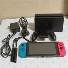 おまけ有 Nintendo Switch 本体 赤青 21年製新型(非有機EL)