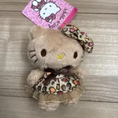 サンリオ ギャル　日焼けハローキティ マスコット キーホルダー