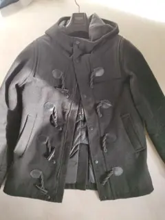 ダッフルコート フード付き