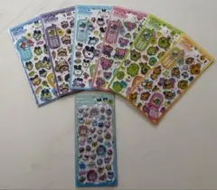 平成はっぴーフォン たまごっち コンプリート 6枚セット+1プチドロップシール