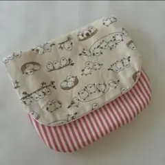 1478＊移動ポケット＊ピンク シマエナガ スイーツ＊女の子