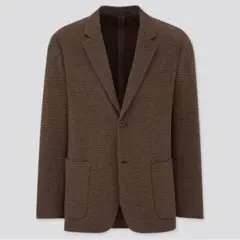 【美品】コンフォートジャケット(袖丈着丈短め・チドリ)オンライン限定 Lサイズ
