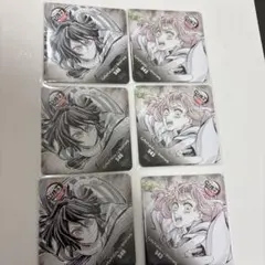 鬼滅の刃 フィナーレ期 コースター 伊黒小芭内 甘露寺蜜璃 6点