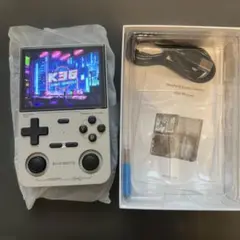 【未使用品】K36 レトロ携帯ゲーム機 ゲームボーイカラー TFカード付属