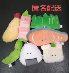 つぶらな瞳のお弁当箱 ぬいぐるみ マスコット まとめ売り 7点セット