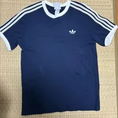 adidas Originals トレフォイル Tシャツ ネイビーのサムネイル