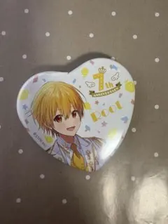 すとぷり るぅと 7周年 ハート缶バッジ
