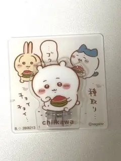ちいかわ アクリルシーンクリップ ビスケット ちいかわ スイカ
