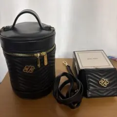 ROYAL PARTY ブラックキルティングバッグ