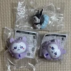 ちいかわ　ミニソフビ　てんし　あくま　モモンガ　サンリオ　クロミ　フィギュア