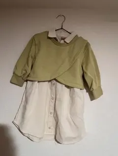 petit main ドッキングワンピース 100cm