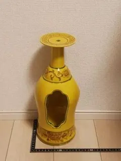 小野次郎 造 釉裏金彩花立 共箱 共布 - メルカリ