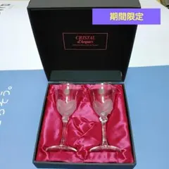 CRISTAL d'ARQUES ワイングラス 2個セット