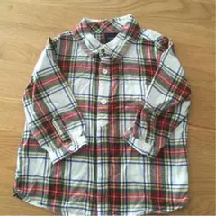 babygap ネルチェックシャツ