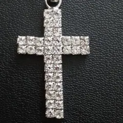 十字架　クロス　シルバーネックレス
