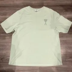 AMI Paris ハートロゴ 半袖Tシャツ ライトグリーンのサムネイル