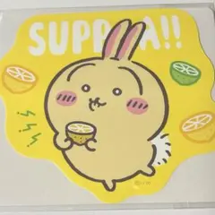 うさぎ　ダイカットステッカー　ちいかわ　貼って剥がせるステッカー