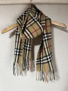 古着 Burberry マフラー イングランド製 バーバリー ノバチェック