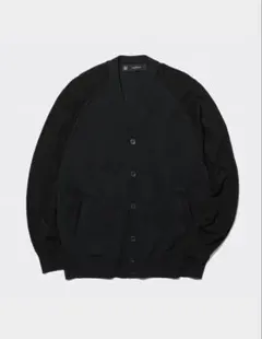 GU UNDERCOVER シアーコンビネーションニットカーディガン長袖