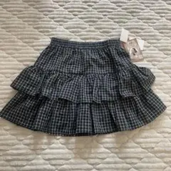 新品　SUMI × NOWHOW チェック柄フレアスカート M