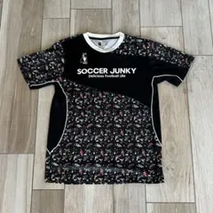 soccer junky サッカージャンキー サッカー選手柄　半袖シャツ