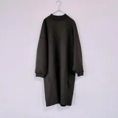 スウェットワンピース ひざ丈ワンピース