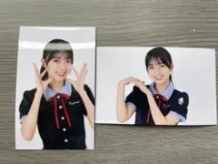 平尾帆夏 日向坂46 14th制服 ミニ生写真 2種コンプ