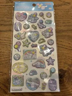 正規品 ポップデコパーティー　ラメきらクリスタルシール　シナモン サンリオ