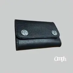 レザーウォレット コンチョ付き 本革 レザークラフト コンパクト財布